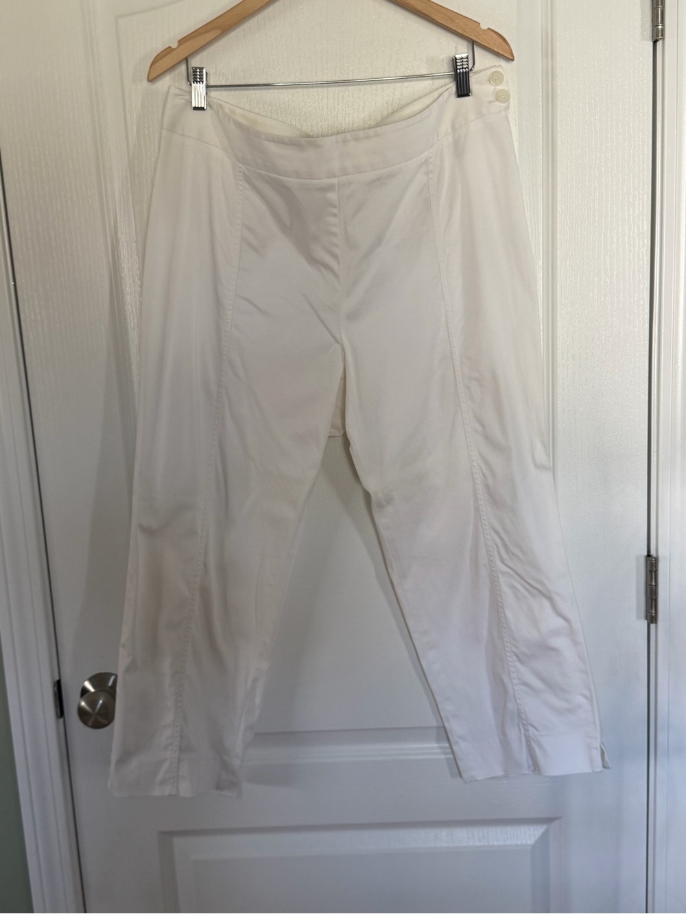Jones New York White Crop Pants, sz 16